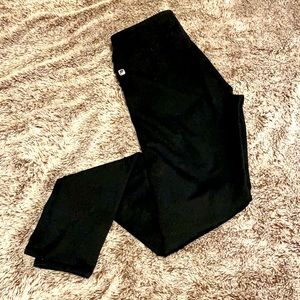 Fabletics Black Mid-Rise Long leggings